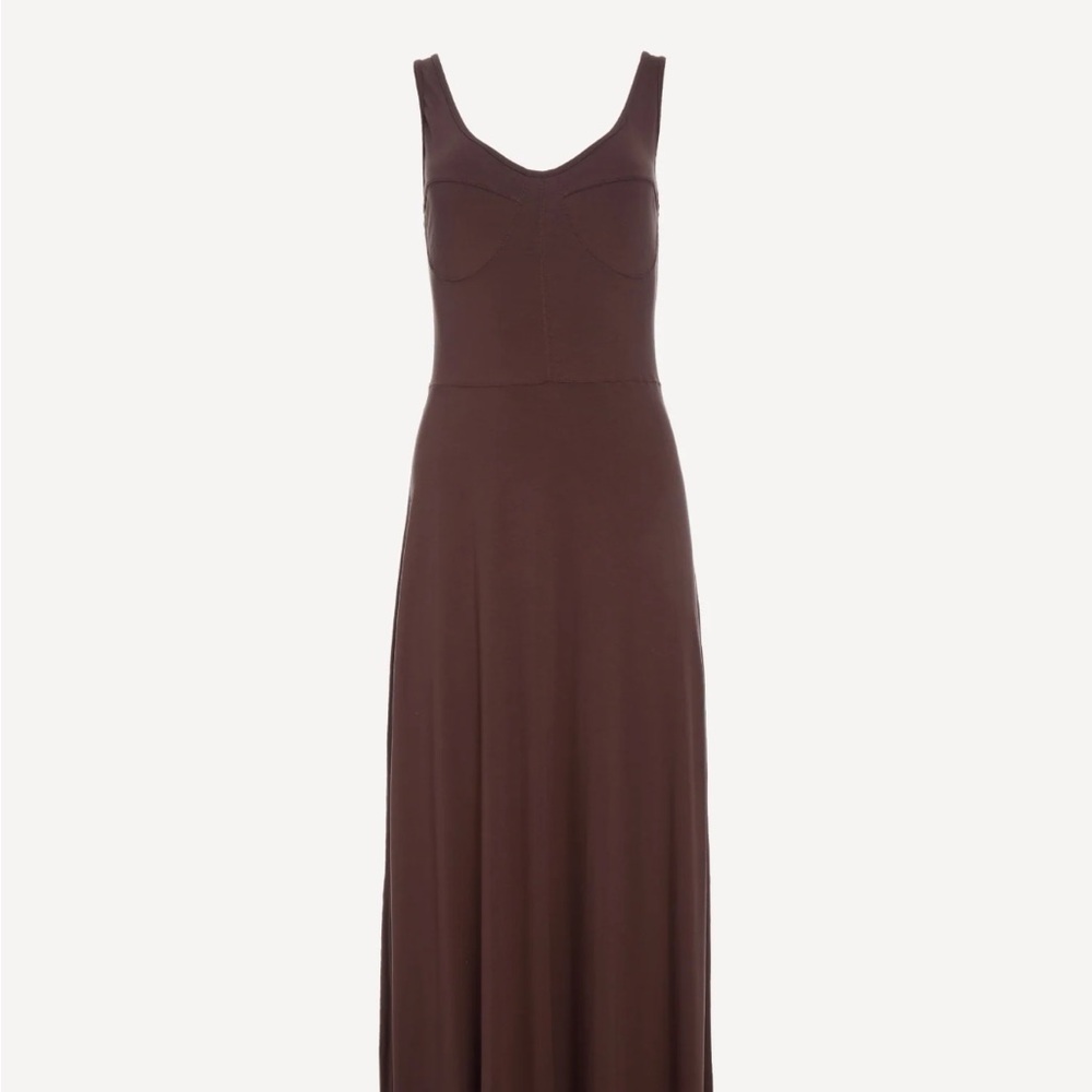 Trois Betty Dress in Chocolate